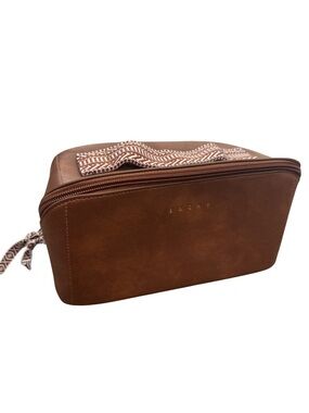 Brown Faux Leather Bag